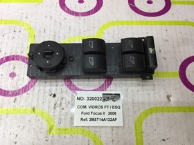 Comando de Vidros Frt / Esq Ford Focus II de 2006 - Ref OEM :  3M5T14A132AF